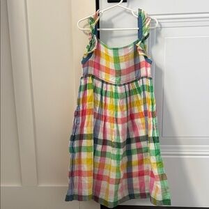 Mini Boden smocked back twirly dress